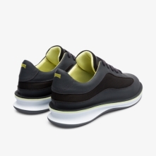 Camper Rolling Mens Sneakers US-63650 Black / Grey Outlet